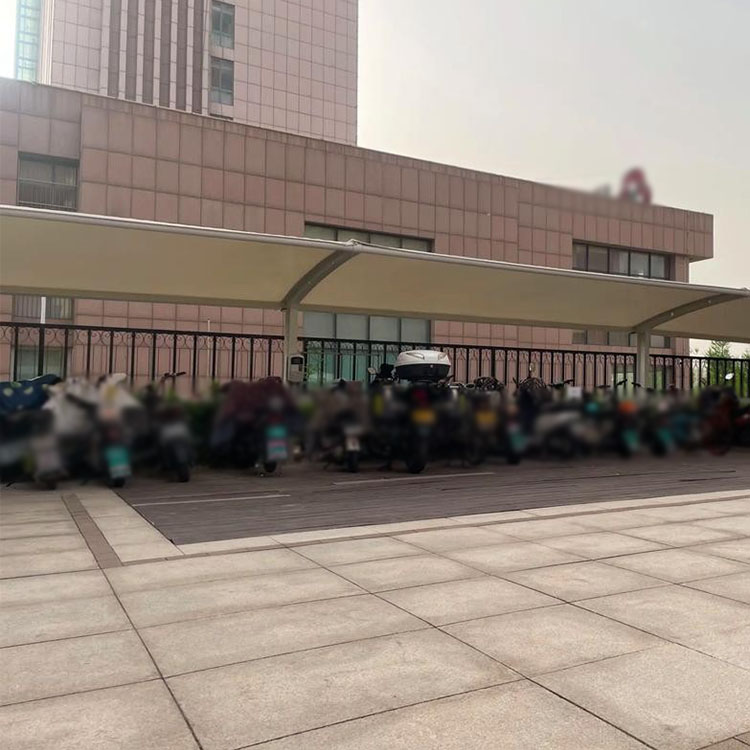 新宁县膜结构电动车棚