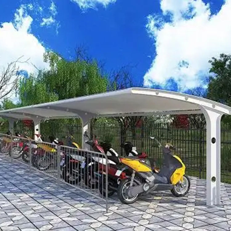 新宁县膜结构电动车棚